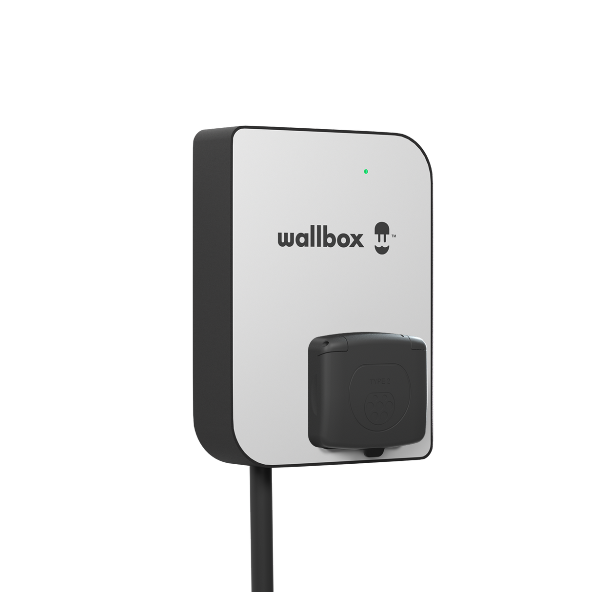 Wallbox Copper SB 2.0 - Station de charge de type 2 avec douille d'obturation - jusqu'à 22 kW - Bluetooth & WiFi