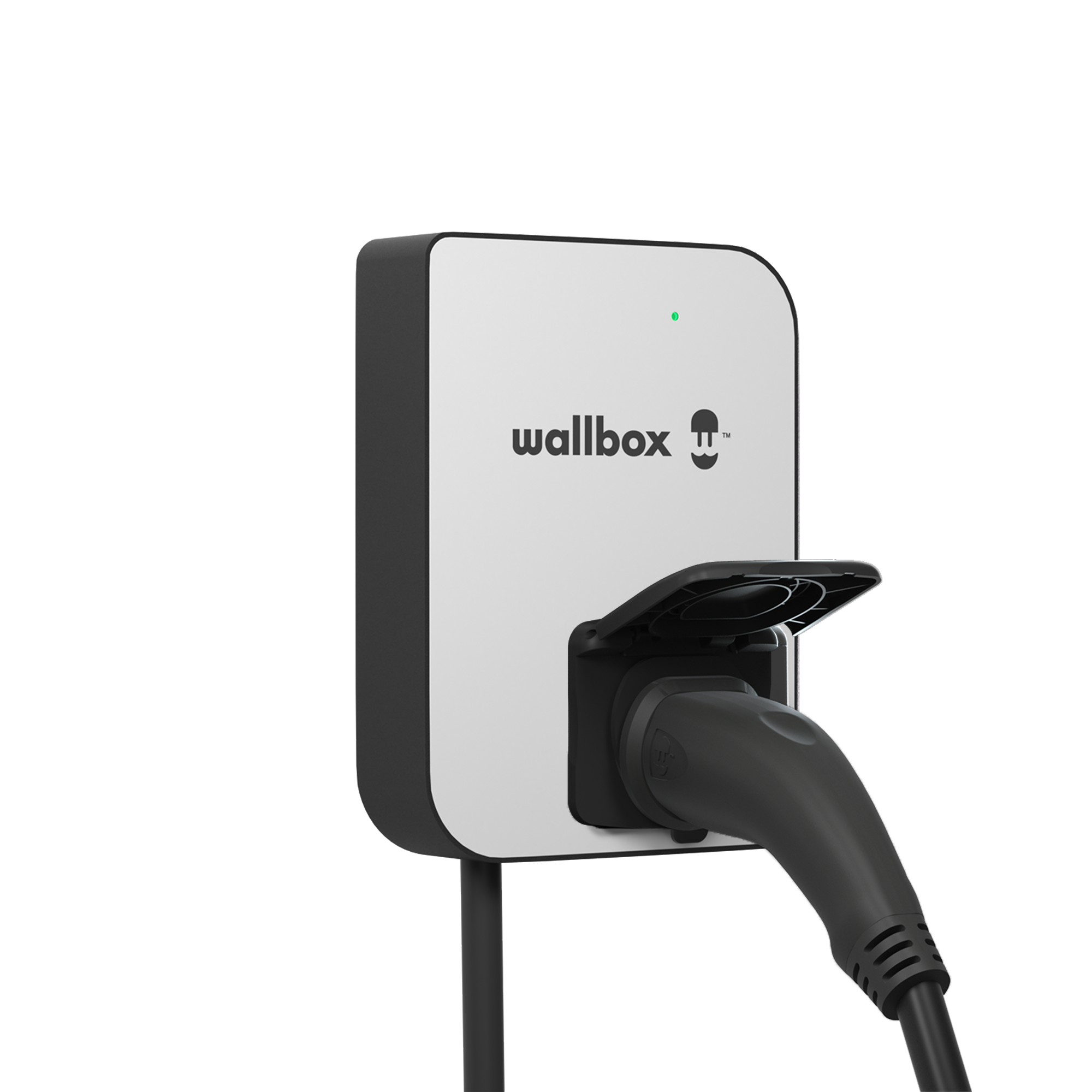 Wallbox Copper SB 2.0 - Station de charge de type 2 avec douille d'obturation - jusqu'à 22 kW - Bluetooth & WiFi