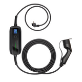 Mobile Charger Toyota Prius - LCD Black Type 2 to Schuko