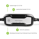 Chargeur EV Portable Smart EQ forfour - Type 2 vers Schuko