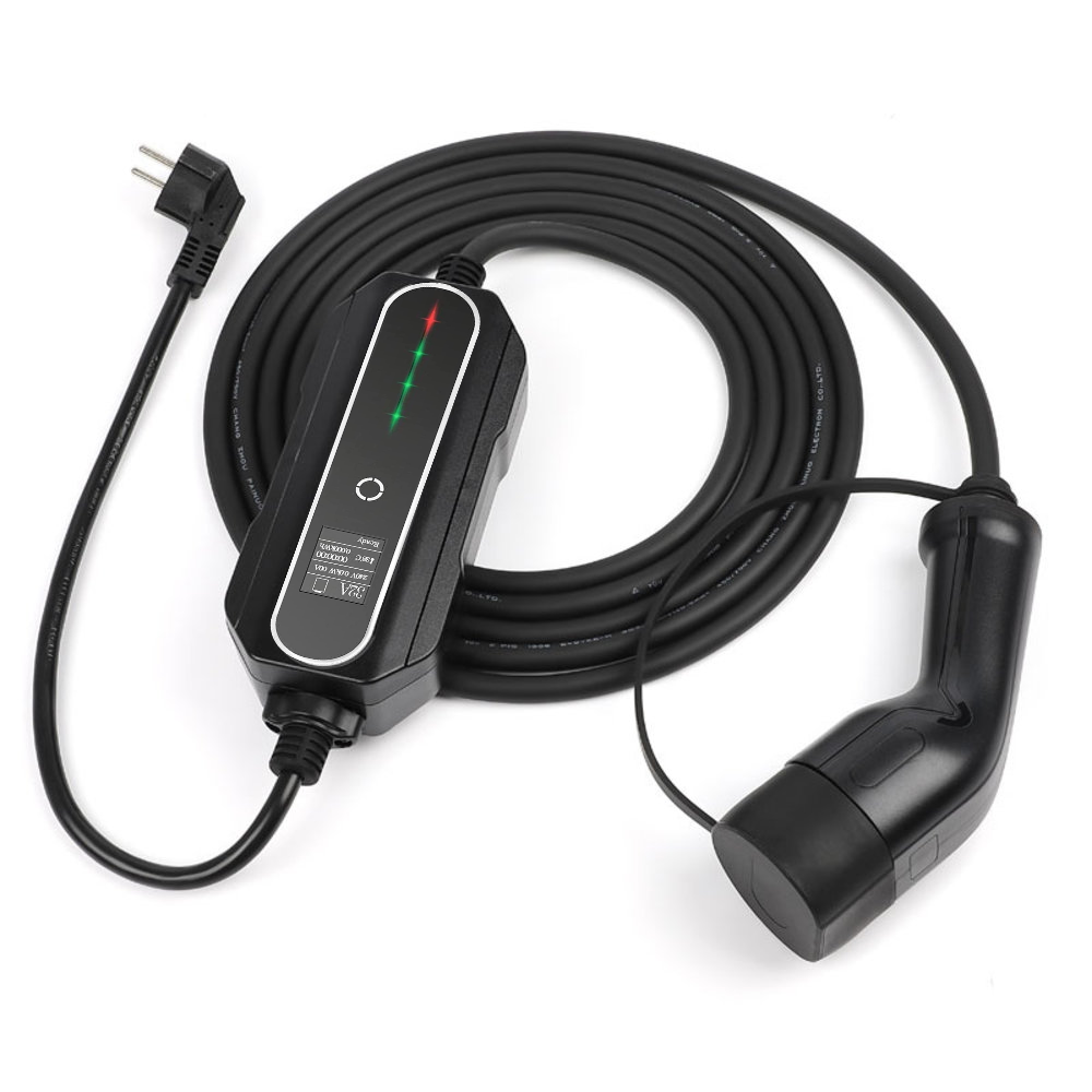 Chargeur EV Portable Ford Kuga - avec LCD Type 2 vers Schuko